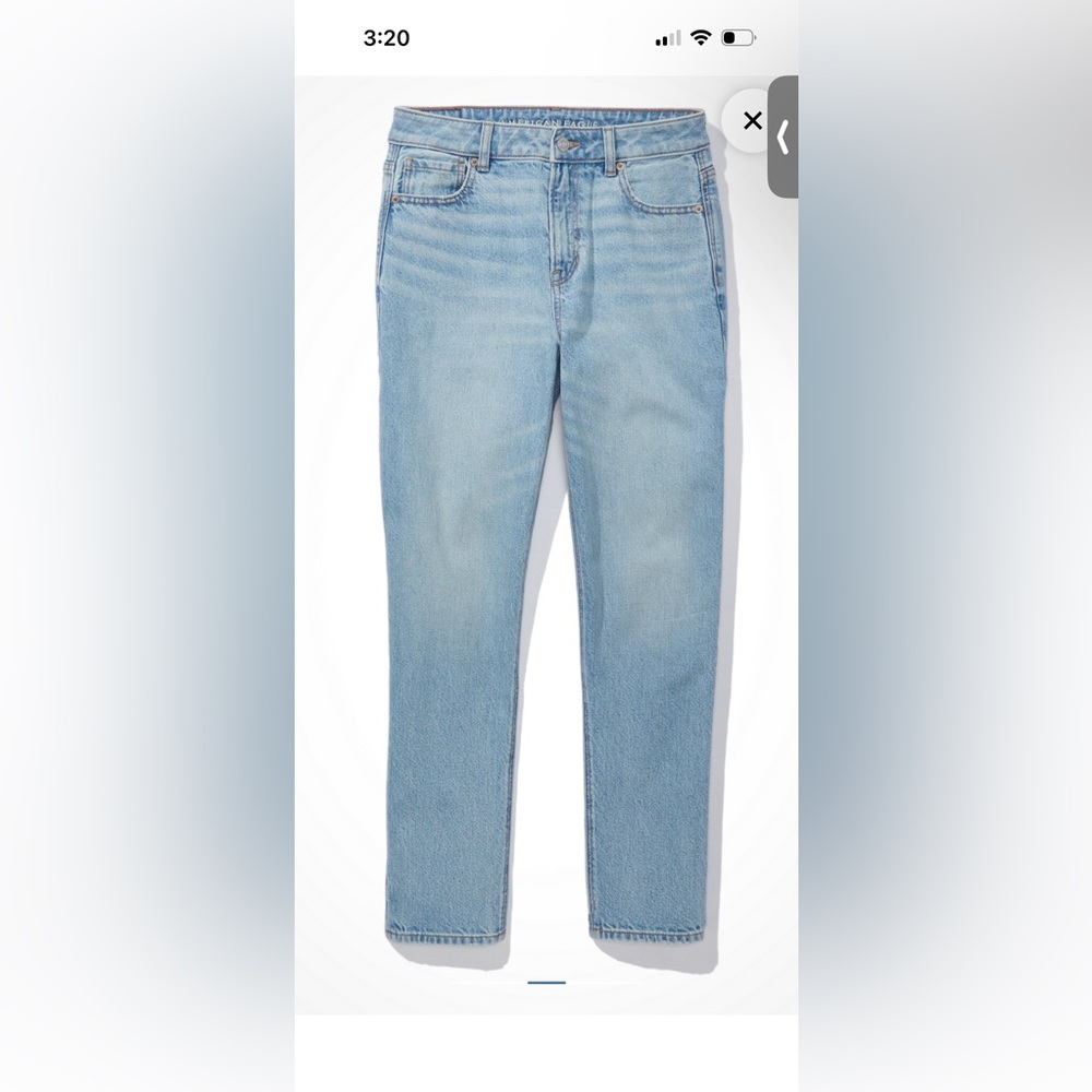 American Eagle mom jeans  size 0 xs (extra short)